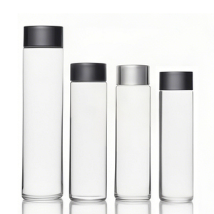 800ml 500ml 385ml 100ml VOSS chai nước khoáng Màn hình in ấn cao Flint nước trái cây uống nước giải khát chai thủy tinh với nắp nhựa - Product Image 2