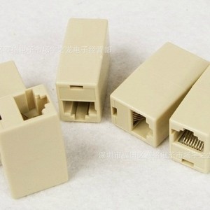 8P Network Straight Through Connector Plug In <b>ABS</b> Material For Ethernet Cable Connection - Product Image 3