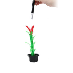 Baguette magique transformable en plante fleurie, accessoire pour tours de magie, 23x1.3 - Product Image 1
