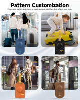 Nouveau traceur de bagages GPS MiTag Duo anti-perte pour sac à dos/valise, suivi en temps réel, étanche IP65, compatible Find My