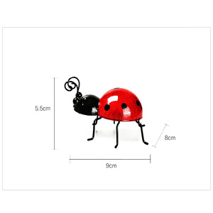 Nouveautés : Ensemble de 4 sculptures murales <span class=keywords><strong>en</strong></span> métal pour <span class=keywords><strong>jardin</strong></span>, décoratives, jolies coccinelles, sculptures murales extérieures, décorations de <span class=keywords><strong>jardin</strong></span> <span class=keywords><strong>en</strong></span> métal, coccinelles - Product Image 2