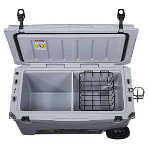 Hộp Làm Mát Roto 2022 Bánh Xe Hộp Làm Mát Rotomolded Hộp Làm Mát Ngực Đá Ngoài Trời Bằng Xốp Pu Bằng Nhựa Có Tay Cầm Để Giữ Lạnh Bán Buôn - Product Image 4