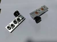 Guides linéaires de précision PYG de haute qualité SGB10 SGB15 28mm en alliage d'aluminium A6063 CNC, guide double axe interne et externe