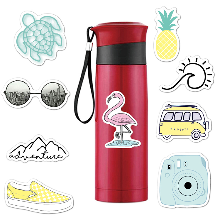 Vinyl Logo Design Stickers Custom Die Cut Self Adhesive Waterporrf PVC Die Cut Custom Stickers