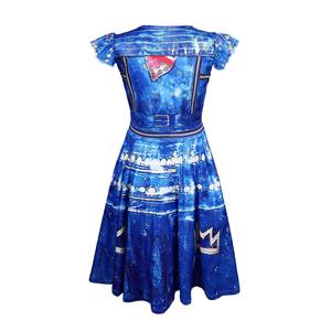 <span class=keywords><strong>Disfraz</strong></span> <span class=keywords><strong>de</strong></span> Halloween para fiesta, traje <span class=keywords><strong>de</strong></span> Cosplay para niña, <span class=keywords><strong>disfraz</strong></span> <span class=keywords><strong>de</strong></span> princesa descendiente, 2017 - Product Image 4