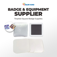 Machine à boutons magnétiques carrés 2026 : Créez des badges et aimants de réfrigérateur personnalisés avec une opération de glissement simple