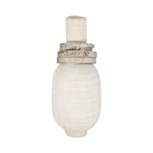 Vaso Ecomix con anelli, moderno vaso decorativo per fiori, per la decorazione della tavola del soggiorno - Product Image 3