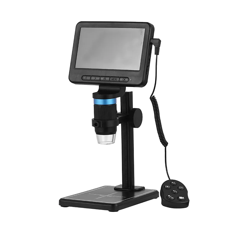 Hochwertiges Digital mikroskop mit LCD-Bildschirm 1000X Trin okular mikroskop mit Digital kamera