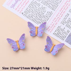 เครื่องประดับเรซิน<span class=keywords><strong>การ์ตูน</strong></span>เรซินหลังเบี้ยผีเสื้อเต่าทอง<span class=keywords><strong>แมลงปอ</strong></span>แมลงเรซินสำหรับงานฝีมือ DIY - Product Image 5