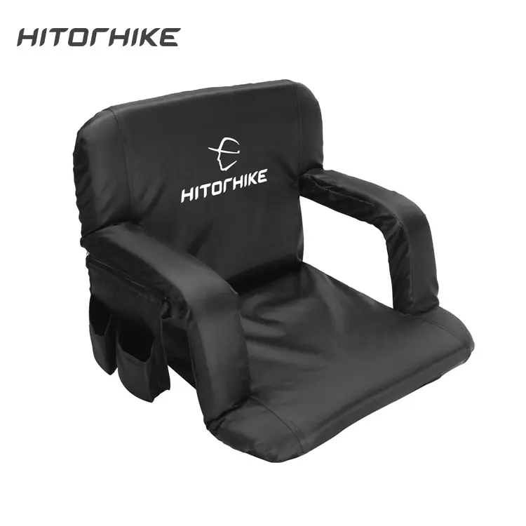 Hitorhike-silla portátil ajustable para estadio de fútbol, asiento con cojín acolchado