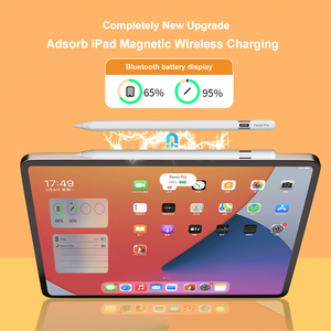 Rejet <span class=keywords><strong>de</strong></span> la paume en métal du stylet capacitif magnétique sans fil pour <span class=keywords><strong>iPad</strong></span> Air 11 & 13 pouces (M2) 2024 2025 - Product Image 4