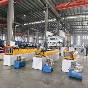 Machine for Making House Fence Panel Colored Steel Tile Type Steel Garden Fence Post S-shaped V-shaped Cold Roll Forming Machine - Product Image 6