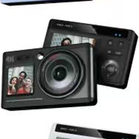 Kamera Vlog Digital X70 Layar Ganda 5K 64MP CMOS dengan Dukungan MicroSD