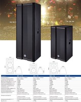 MORIN Système de sonorisation professionnel MV-12 Haut-parleur Équipement audio professionnel Haut-parleur 200W