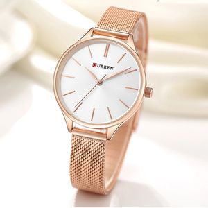 Curren 9024 Hot Sale Luxury Quartz Watch Stainless Steel Strap Ladies Fashion Simple Women Minimalist Watch for Relojes <strong>De</strong> Mujer - Product Image 2