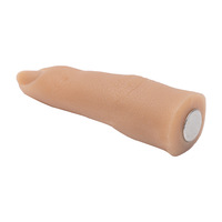 Ensemble de doigts pour la pratique de manucure, protège-doigts en Silicone, avec console pliable, support esthétique