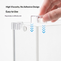 Protections d'angle pour aquarium, triangulaires, transparentes, en plastique souple, élastiques, pour éviter les chocs et les blessures chez les enfants