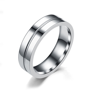 Hot Selling Anti Fade Stainless Steel Zircon Gold Plated <strong>Plus</strong> <strong>Size</strong> Couple <strong>Ring</strong> Birthday Party Wedding <strong>Ring</strong> for Men and Women - Product Image 4