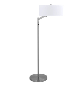 Lámpara de Pie Moderna de Diseño Simple y Tamaño Alto para Hotel con Pantalla de Lino para Venta al por Mayor - Product Image 2