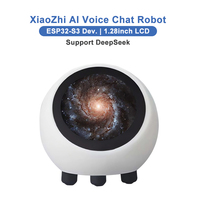 Robot de Discussion Vocal IA Upgraded XiaoZhi DeepSeek en Anglais, Carte de Développement ESP32-S3 N16R8 avec Écran LCD de 1,28 Pouce, Assistant Domestique