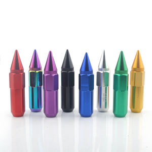 AUSO 550SJ M12 X P1.5 Jantes en aluminium anodisé Écrou de roue forgé avec écrous et boulons d'accessoires de verrouillage de pointe - Product Image 5