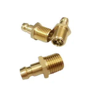 HASCO Z811 mould With Valve Brass Male Hex Hose Pipe Nipple Cooling Fitting