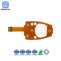 Circuit imprimé flexible personnalisé (FPC) pour clés de voiture, panneaux de serrures intelligentes, ouvre-portes de garage, interface de bouton pour appareils portables
