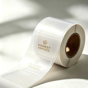 Custom 3ml Vial Adhesive Vinyl <b>Waterproof</b> Hologram Sticker Packaging <b>Labels</b> for Perfume and Lotion - Product Image 5