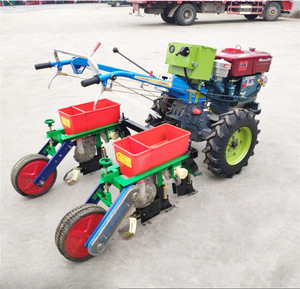 New Double-Row cao Ngô <span class=keywords><strong>planter</strong></span> Độ chính xác nông nghiệp tay máy kéo-driven đậu nành lúa Miến phân bón seeder 1 năm bảo hành - Product Image 5