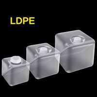 Seau en plastique de réservoir d'eau de LDPE pliable portatif pour le voyage de bureau à domicile