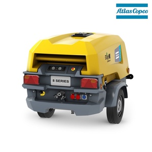 Compresseur d'air mobile compact et portable <span class=keywords><strong>Atlas</strong></span> <span class=keywords><strong>Copco</strong></span> à moteur diesel pour travaux de construction, forage et utilisation avec <span class=keywords><strong>marteau</strong></span>-<span class=keywords><strong>piqueur</strong></span> - Product Image 3