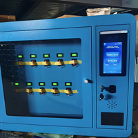 Armoire à clés intelligente RFID avec lecteur d'empreintes digitales, carte et code, type mural ou sur pied, gestion des clés de voiture