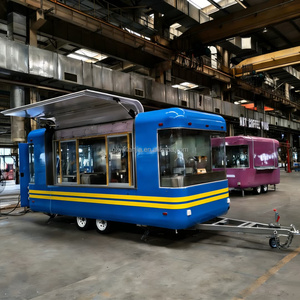 Carrito de Comida con Cocina Completa, Remolque de Comida Móvil, Camión de Helados, Carrito de Hot Dogs, Barra de Jugos, Camioneta de <span class=keywords><strong>Restaurante</strong></span> Móvil, Camión de Café Móvil - Product Image 6