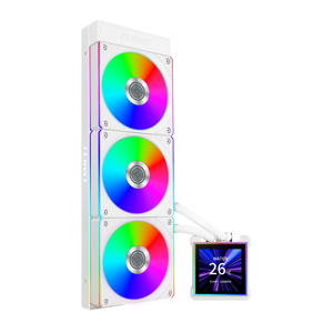 หม้อน้ำไฮโดรชิฟท์ II LCD-S 360 มม. TL BK&WH RGB รุ่นใหม่ พร้อมจอแสดงผล IPS LCD ขนาด 3.4 นิ้ว - Product Image 3