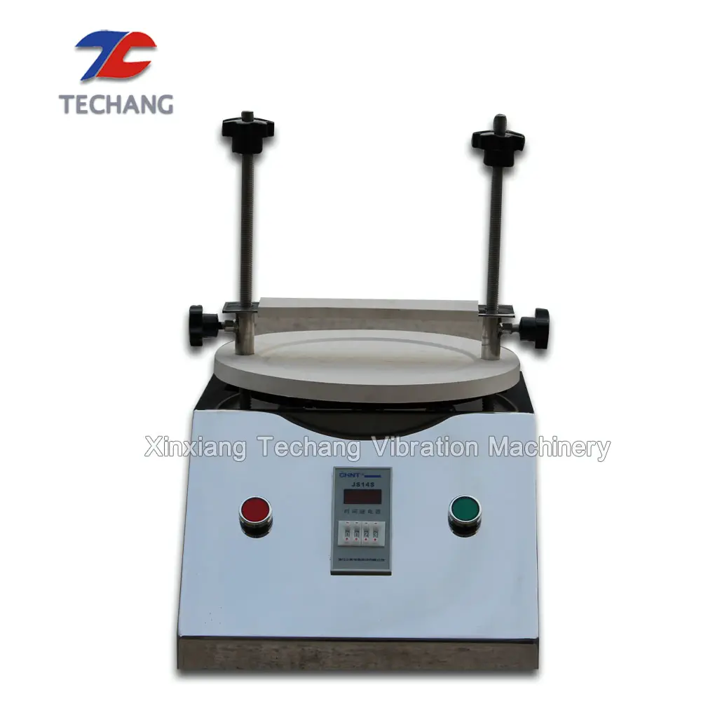Small test sieve shaker vibration analysis machine for laboratory use
