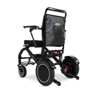 碳纤维残疾人手推车四轮电动轮椅DC07