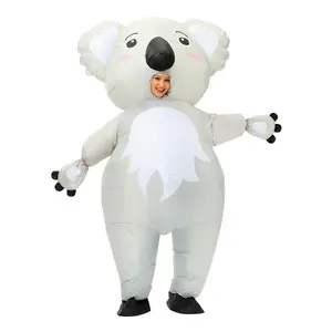 China Cheap Battery White Inflatable Koalas Doll Costume