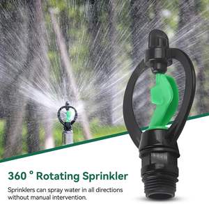 360 °   หัวฉีดสเปรย์แบบหมุนได้ ปรับได้ทุกทิศทาง ใช้แทนได้ ราคาโรงงาน สำหรับปืนฉีดน้ำสายยางและปั๊ม - Product Image 5