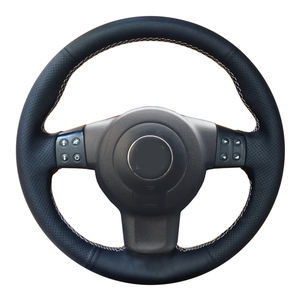 <span class=keywords><strong>Funda</strong></span> de Cuero de Microfibra para <span class=keywords><strong>Volante</strong></span> de Coche Cosida a Mano Estilo Deportivo para Seat Leon (Mk2) 2006-2008 e <span class=keywords><strong>Ibiza</strong></span> (6L) 2007 - Product Image 1