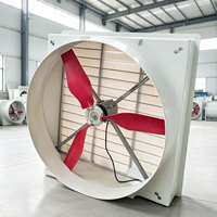 Ventilateur de radiateur à entraînement direct en acier galvanisé et acier au carbone, extracteur électrique OEM/ODM pour élevages de porcs et volailles
