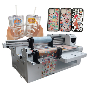 Impresora UV Todo en Uno de Alta Precisión <span class=keywords><strong>6090</strong></span> con Rieles Dobles Silenciosos para Impresión de Etiquetas de Cristal, Tazas y Fundas de Teléfono - Product Image 1
