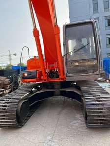 Excavatrice sur chenilles Hitachi EX200-5 d'occasion Moteur 6BG1 Bon matériel de construction avec composants PLC Core-Moteur de pompe à vendre - Product Image 5