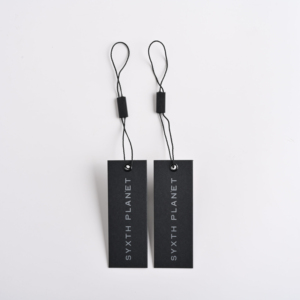 Trung Quốc treo tag sản xuất tùy chỉnh thiết kế <span class=keywords><strong>Tyvek</strong></span> treo thẻ màu đen và trắng - Product Image 5