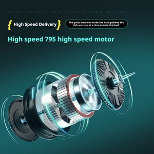 JF V80 <span class=keywords><strong>12V</strong></span>高速プラスチック製ベイトボート GPSオートパイロット クルーズコントロール 24000mAh 2kg積載量 500メートル信号範囲 釣り用 - Product Image 4
