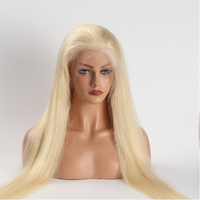 Perruques Lace Front 13x6 13x4 en Cheveux Péruviens 613 HD Transparentes, Blond Miel 150%, Sans Colle, Double Drawn, Pré-épilées