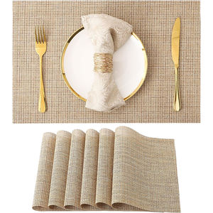 Boho rond or tissé coton napperons mode Durable papier Table décor pour mariage salle à manger et mariages - Product Image 2