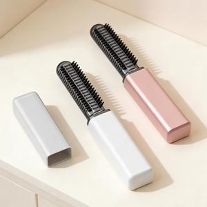 Brosse lissante chauffante sans fil compacte 0728 longue durée pour cheveux courts, idéale pour un usage quotidien, en voyage ou en salon - Product Image 3