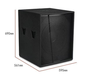 Audio profesional de alta precisión, conjunto de <span class=keywords><strong>DJ</strong></span> de 600W adecuado para uso en exteriores, subwoofer pasivo de altavoz de 18 pulgadas - Product Image 1