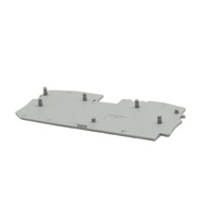 2016-1291 Nuovissima Piastra Intermedia e Finale Originale Tedesca in Stock, Spessore 1 mm, Grigia, Tipo a Incastro 2016-1291