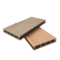 Plancher en composite plastique-aluminium imperméable et ignifuge pour terrasse extérieure